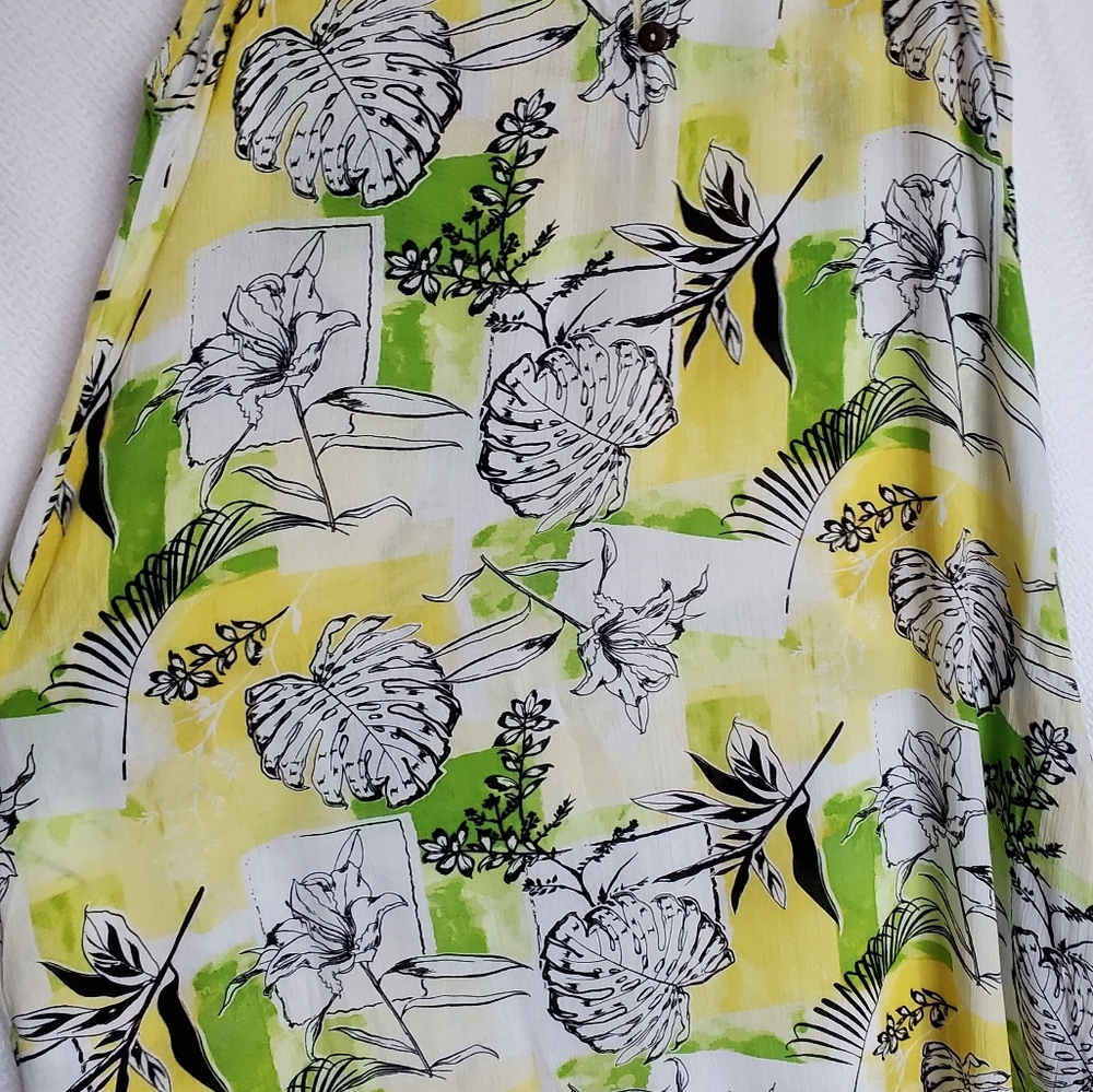 KAKTUS Dress Size M Summer Floral Tropical print. - Picture 11 of 14